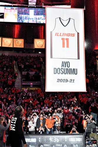 Fitting tribute for Ayo Dosunmu, Sports