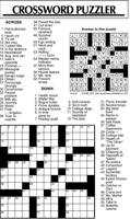 Crossword Puzzle, Advice/Comics for Oct. 5, 2022
