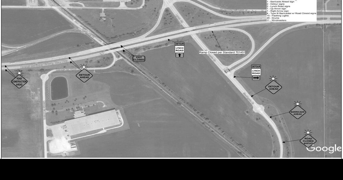 Part of Lynch Road to close Monday Local News