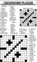 Crossword Puzzle, Advice/Comics for June 15, 2022