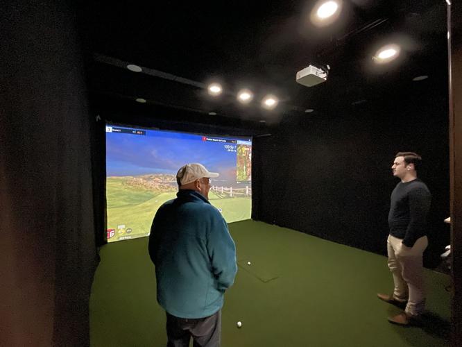 Golf simulator 1