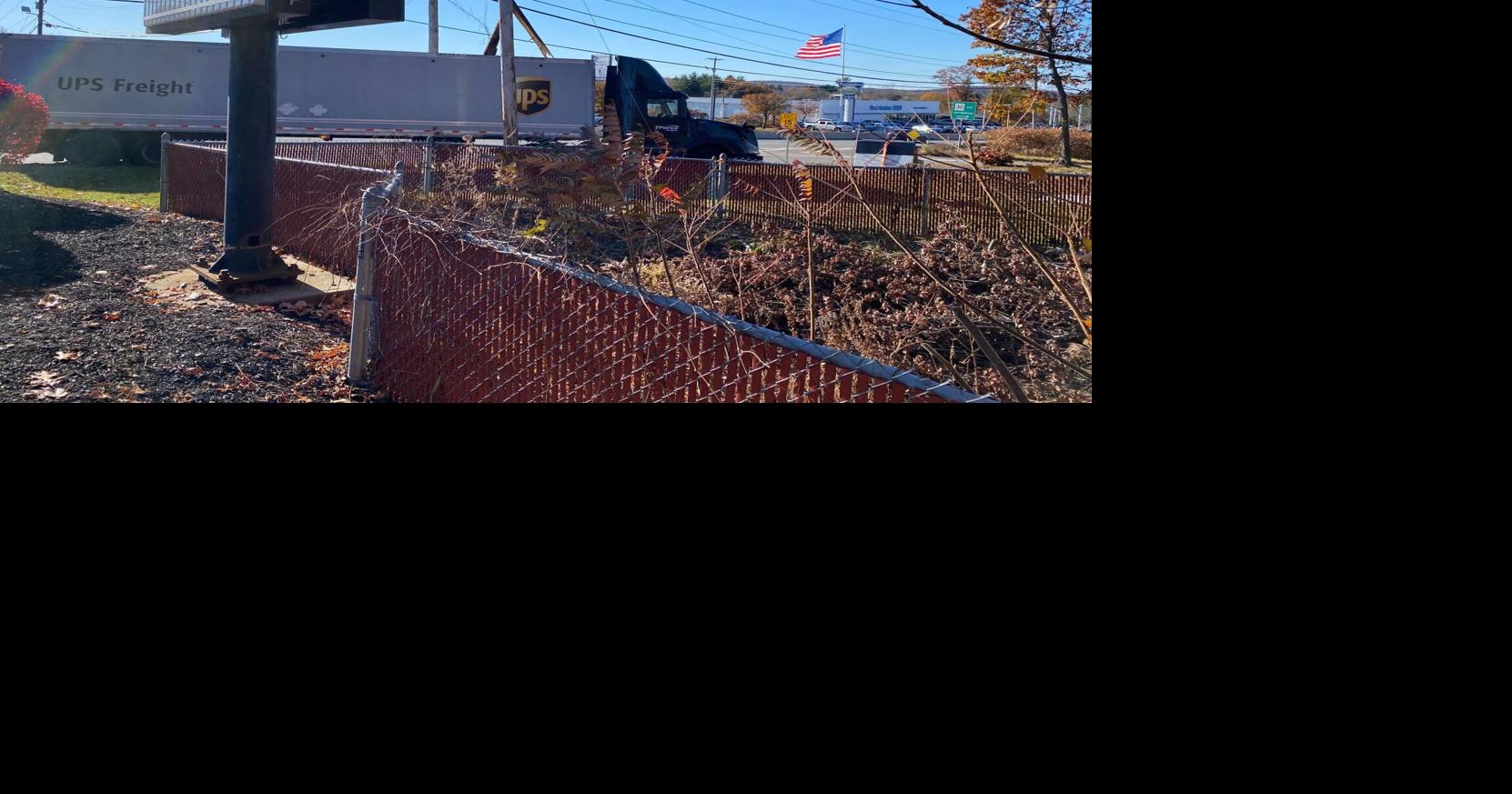 UPS tractor trailer hits pole on Rt. 9 | Westborough ...