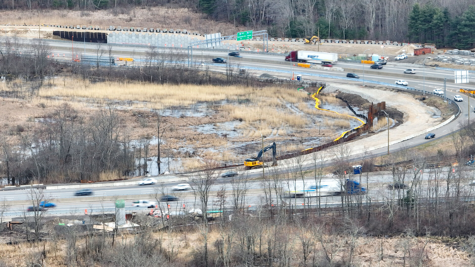 Closures On Mass Pike I 495 Interchange This Week As 
