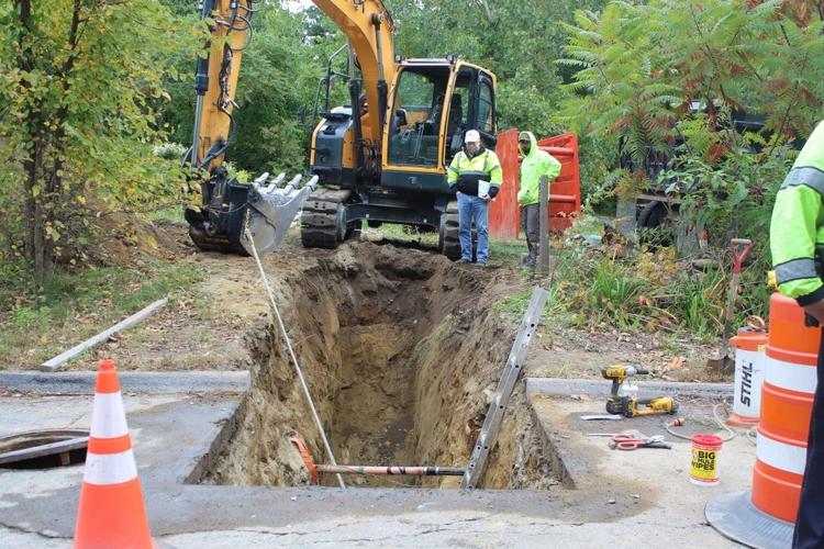 Gas line break on Old North Road in Hudson causes road closure | Hudson ...