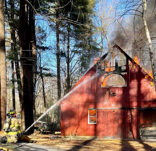 Fire departments battle blaze in Grafton | Grafton | communityadvocate.com