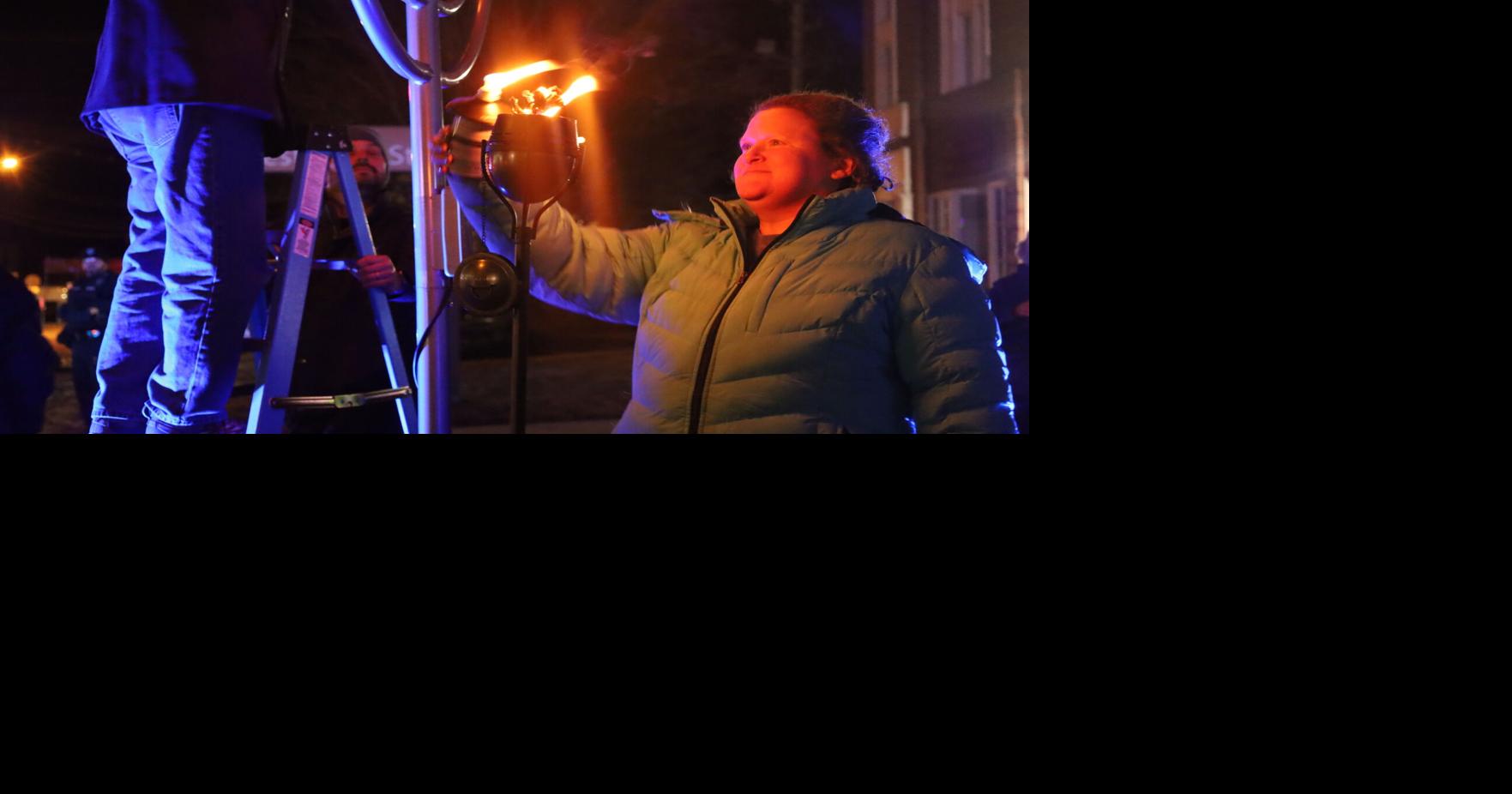 Northborough celebrates fifth annual menorah lighting | News ...