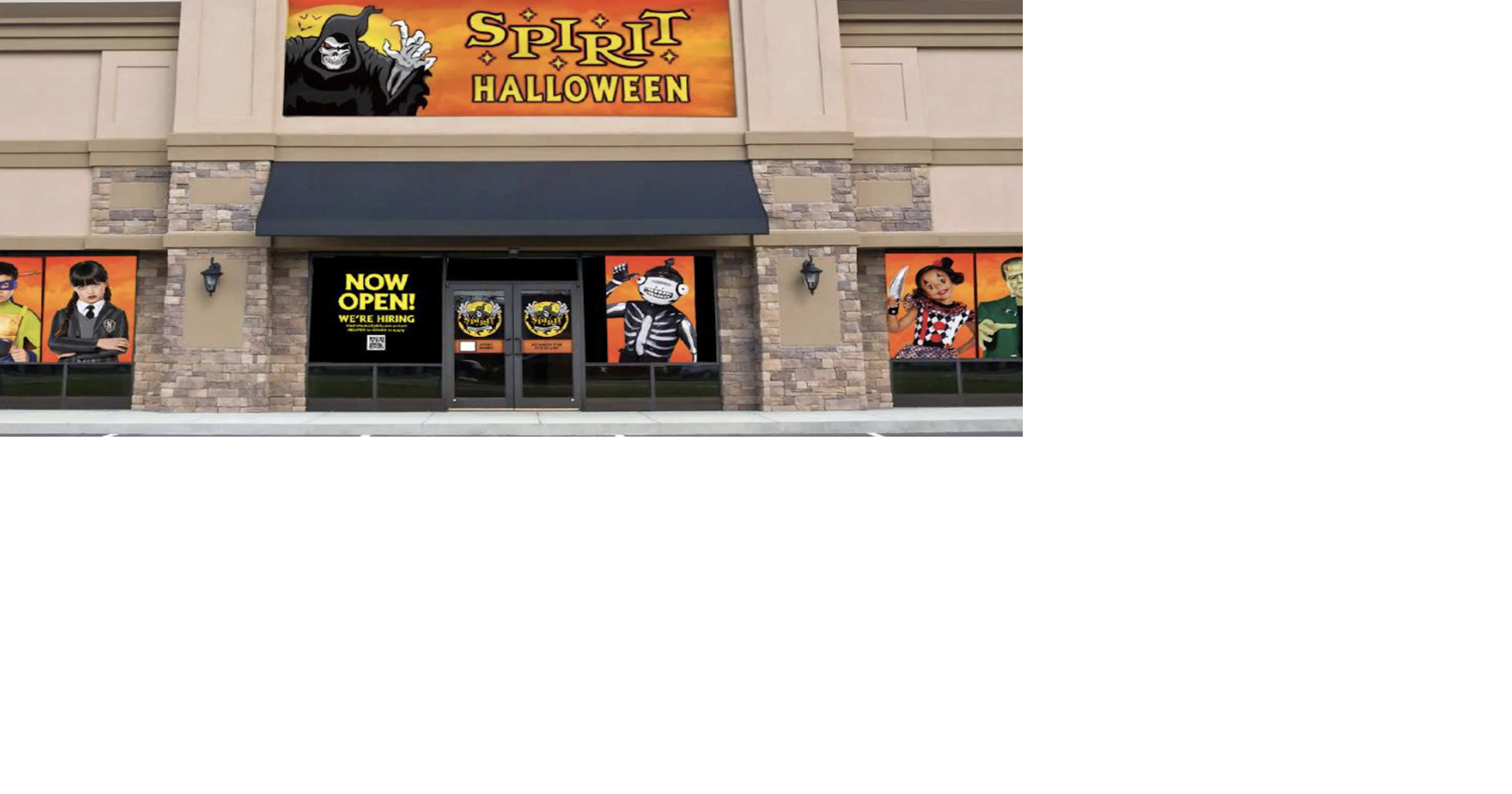 Spirit Halloween Store Opening