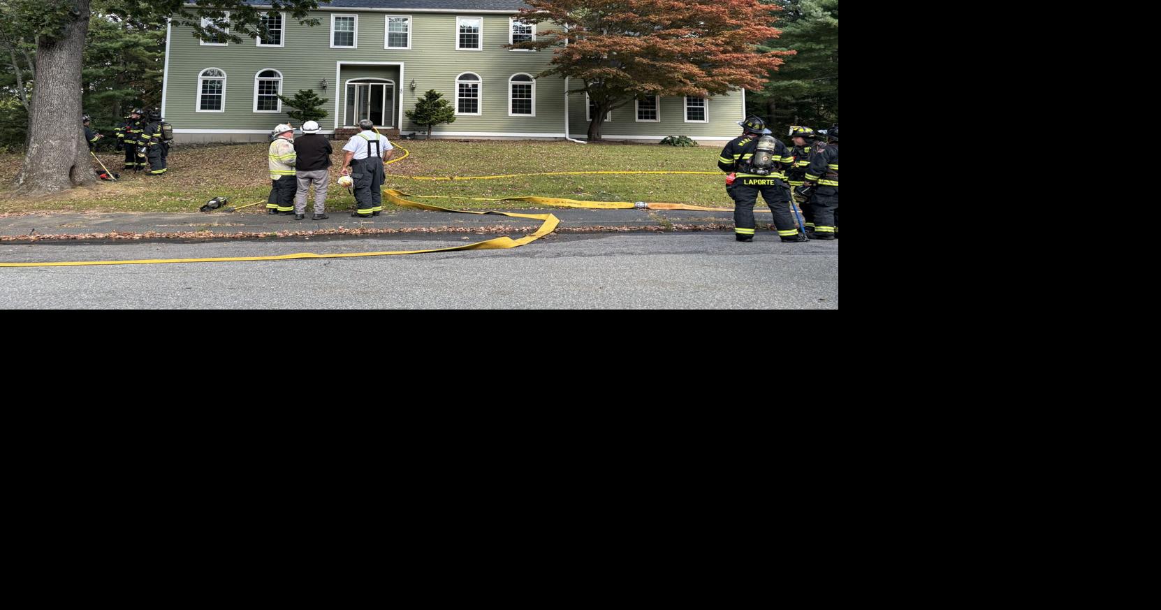 Fire in solar array burns through roof | Marlborough ...