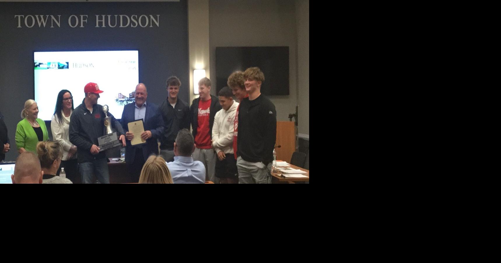 Select Board recognizes HHS football team | Hudson | communityadvocate.com
