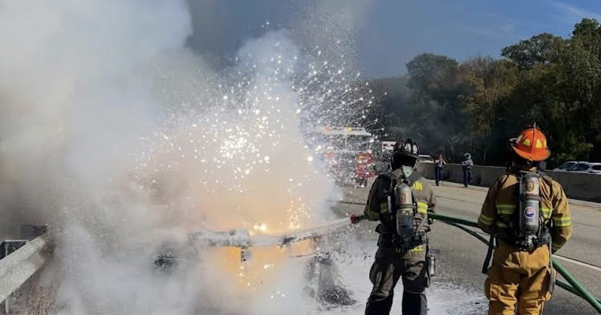 Mass Fire Grafton Fire Department extinguishes car fire on Mass. Pike | News ...