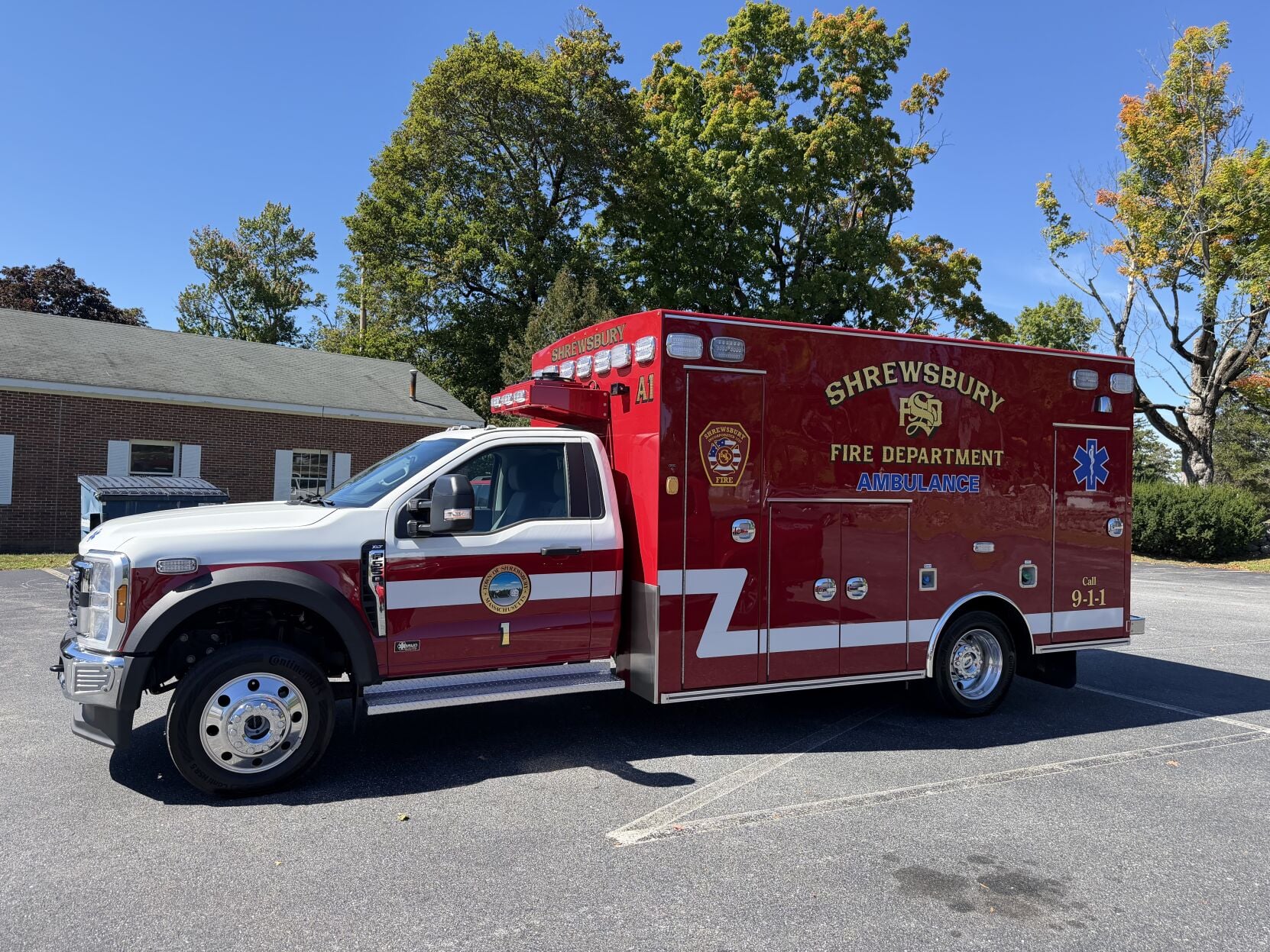 May Print Lettering Shrewsbury’s first town-owned ambulance delivered; service may start in ...