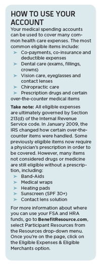 Flexible Spending Account (FSA), BRI