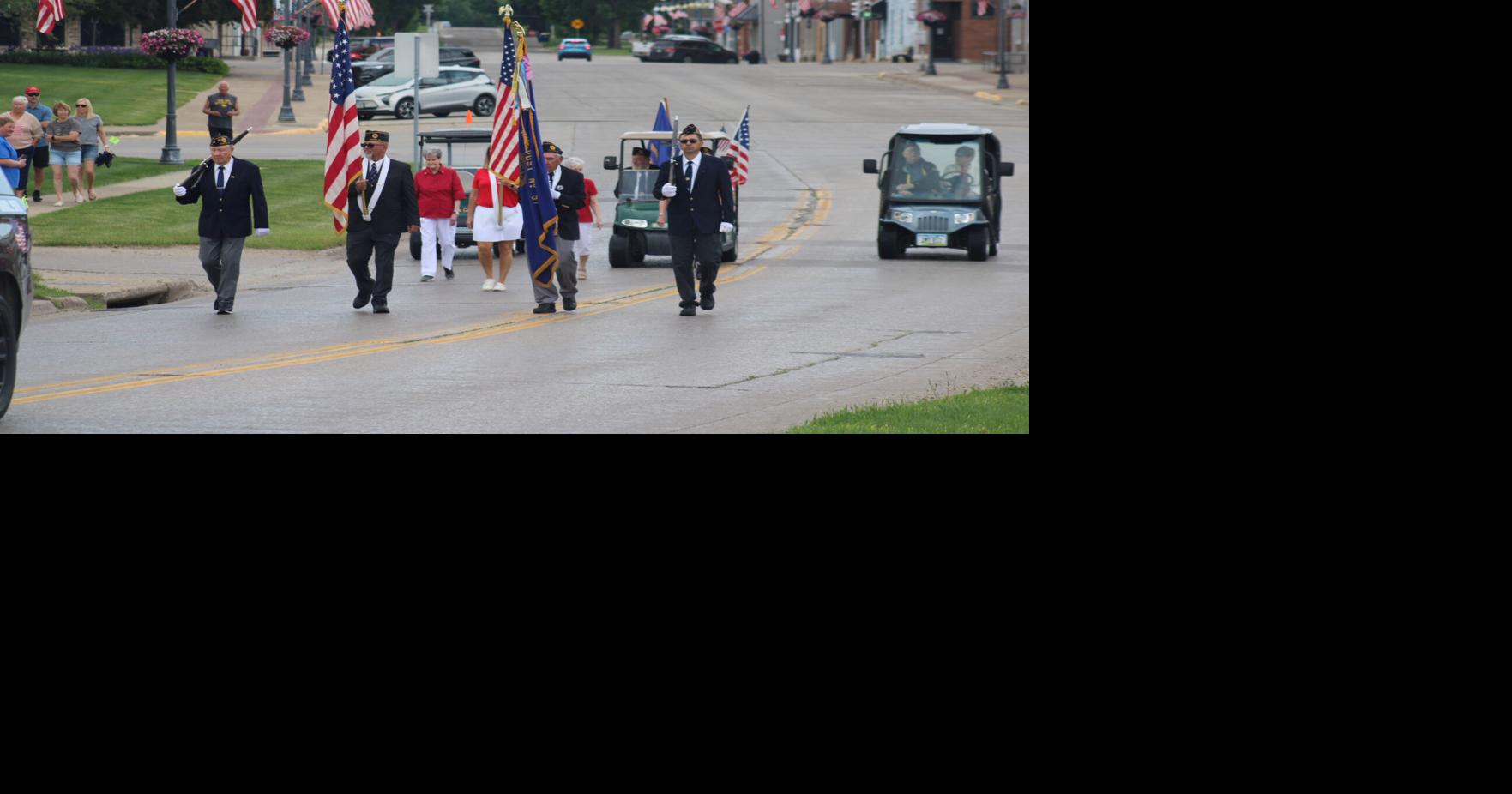 Veterans Honored at 150 Bridge in Vinton