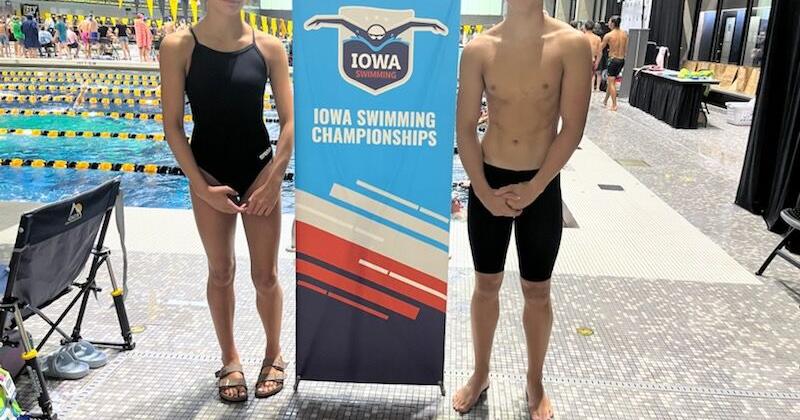 VAC Swimmers Place in Top Ten