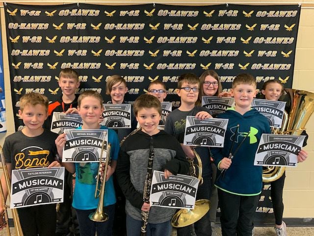 W-SR Middle School students named musicians of December | Waverly