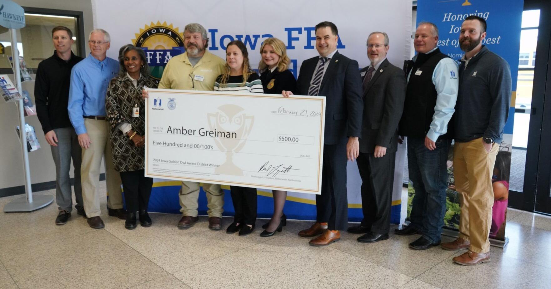 Hawkeye Community College ag instructor named finalist for Golden Owl Award - Vimarsana News