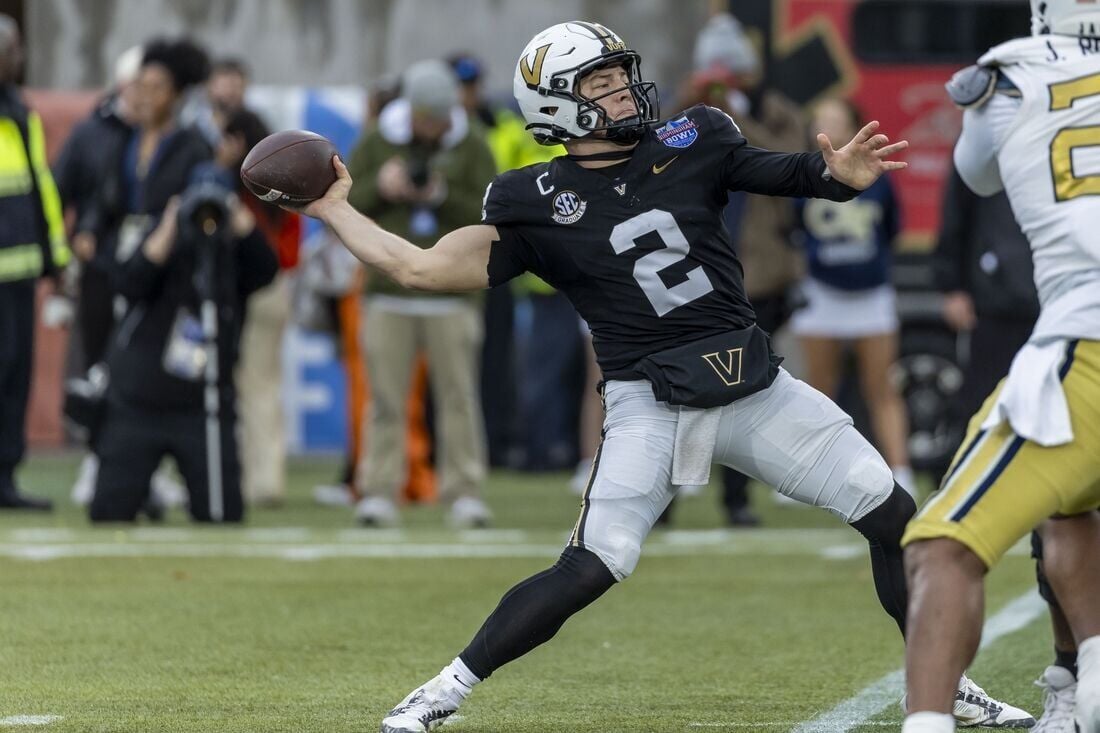 Vanderbilt's Diego Pavia Uses Arm, Legs To Beat Georgia Tech In ...