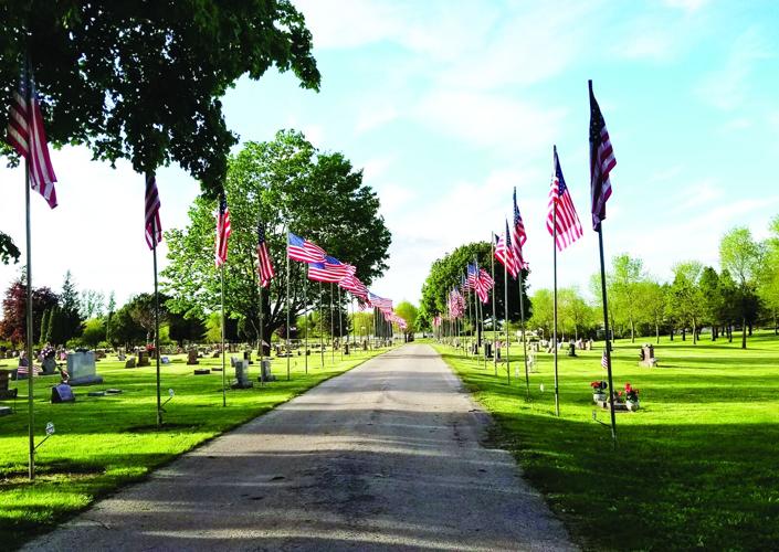 Flags at Woodlawn