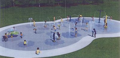 Splash pad design reviewed | Vinton Newspapers ...