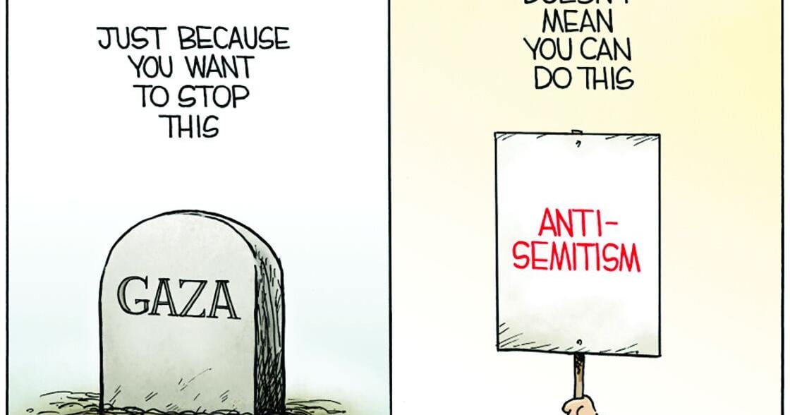 Antisemitism from the left is over the top and dangerous