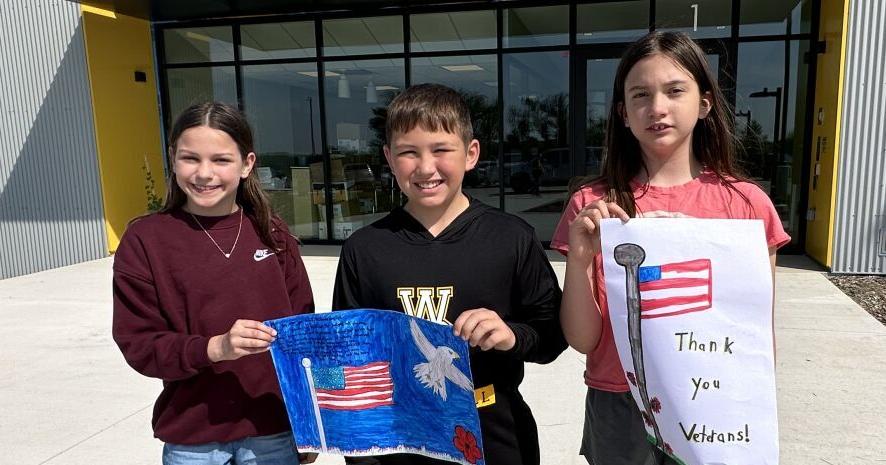 Shell Rock fourth-graders win Poppy Day poster contest - Vimarsana News