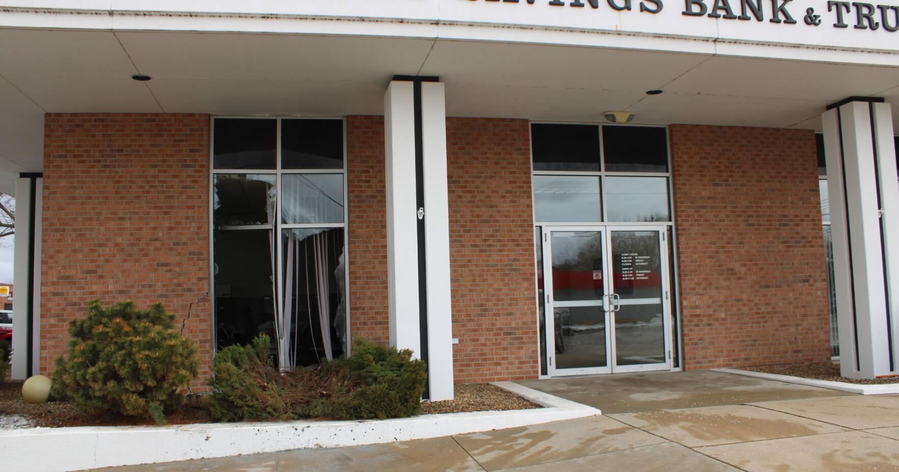 Accidental Drive - Thru Window at FSB & T