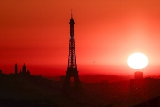 Paris hit 40 degrees Celsius (104 degrees Fahrenheit) Tuesday, but the high will drop to 35C on Wednesday