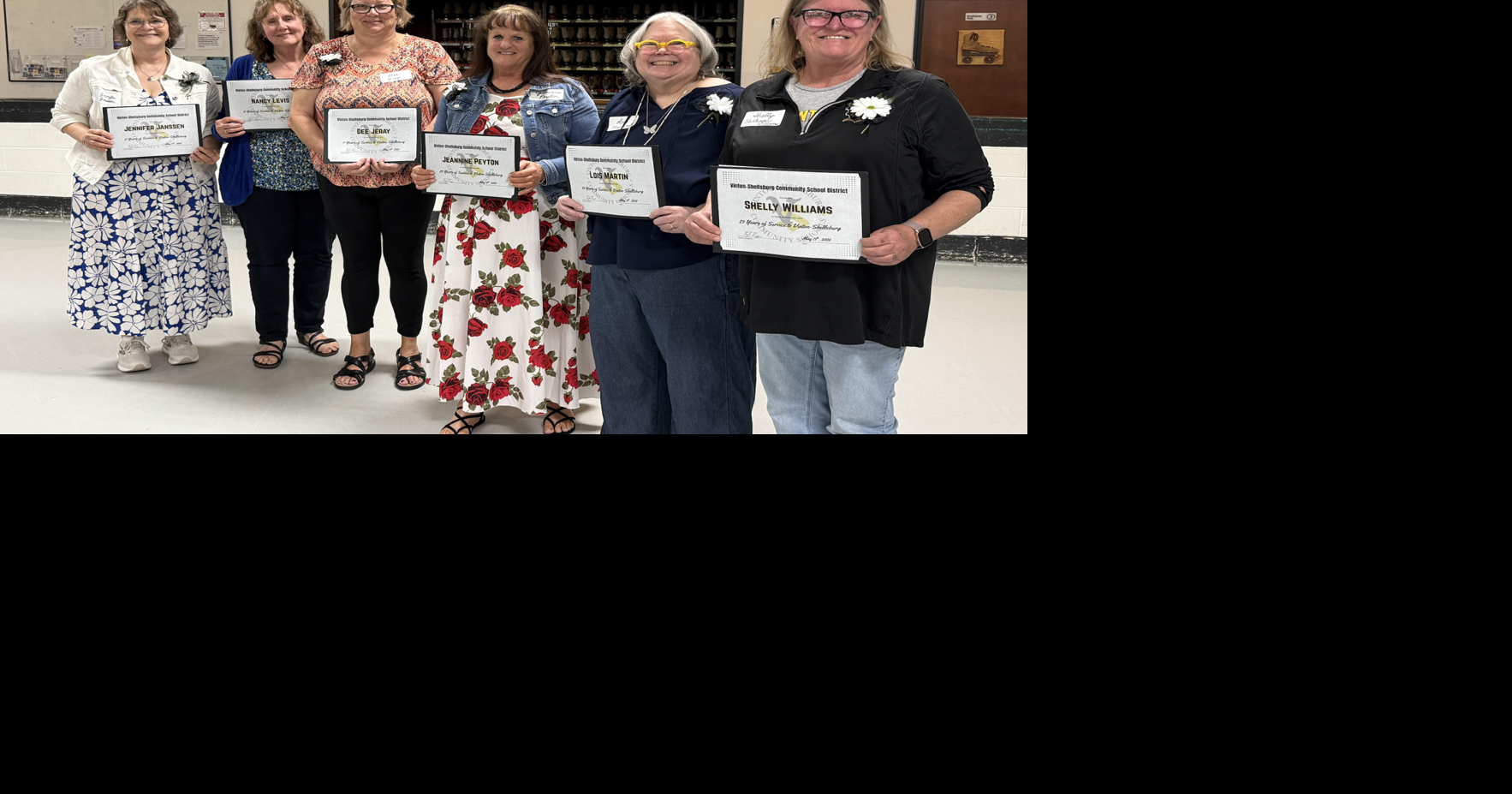 Vinton-Shellsburg Community School District Honors 2026 Retirees and ...
