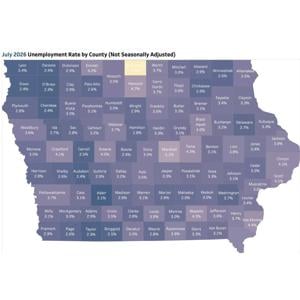 Most area counties beat state jobs report