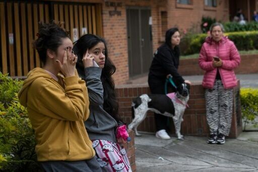 The impact was felt as far away as Medellin and Cali -- close to the Pacific coast