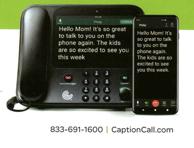 Captioncall Example CaptionCall Can Help Seniors Stay Connected | Vinton Newspapers ...