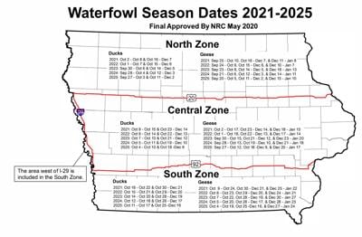 New waterfowl hunting zones, dates approved | Oelwein Daily Register