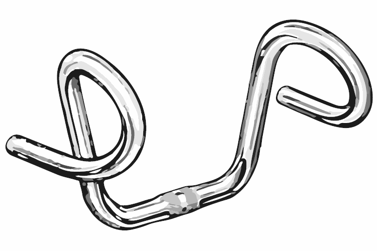 Ram horn bicycle handlebars discount