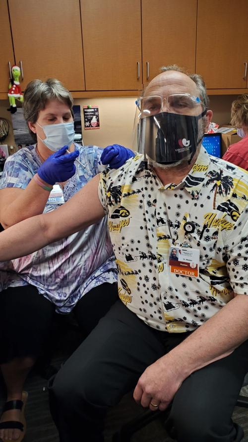 The First Vaccination in Benton County