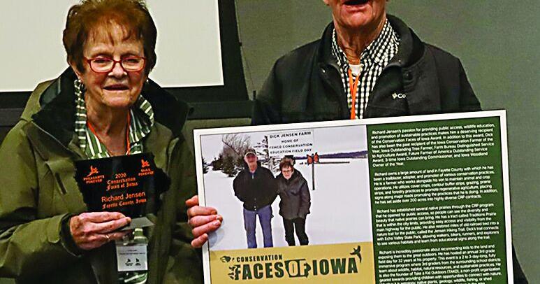 Jensen honored among Conservation Faces of Iowa