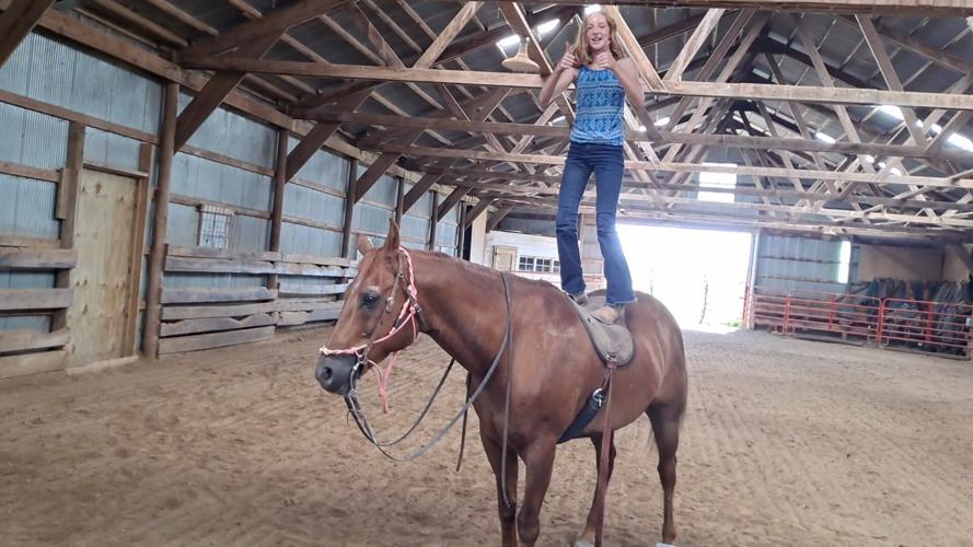 RIP Thunder, granddaughter stands