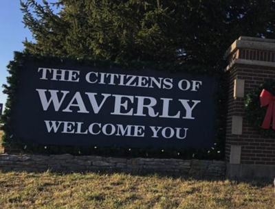Waverly welcome sign
