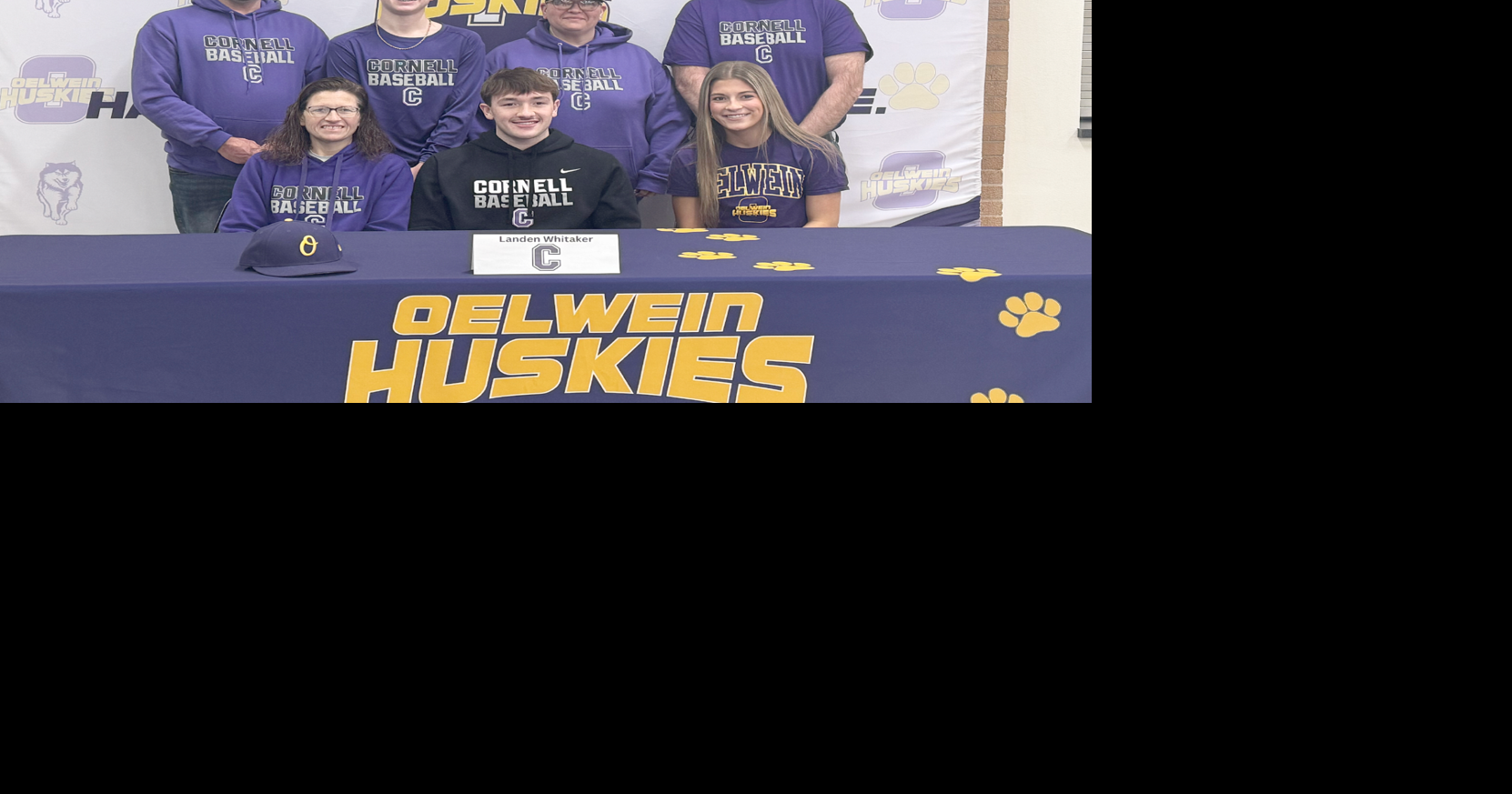 Whitaker signs with Cornell College | Baseball ...