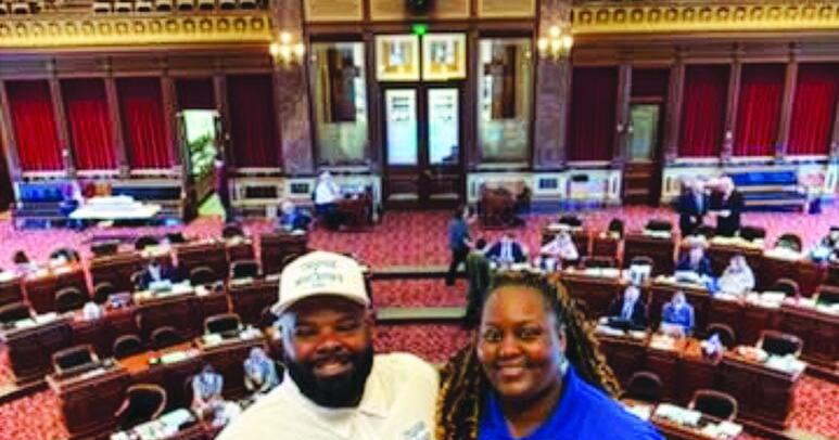 Thyron Mathews BBQ honored at Iowa Capitol