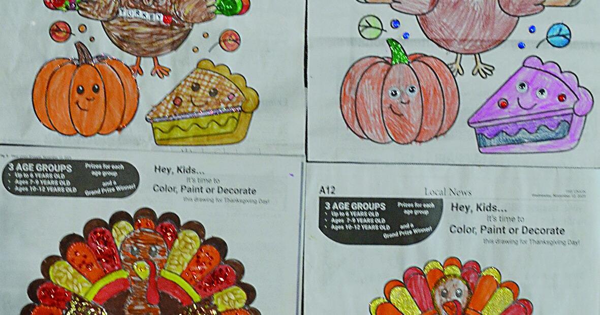 Turkey Decorating Contest winners