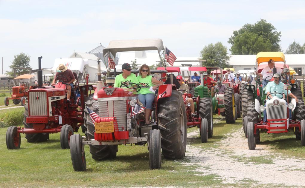 2020 North Iowa Tractor Ride tours Benton, surrounding communities