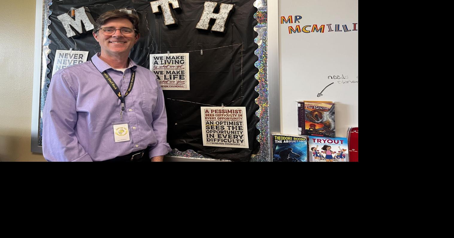 Teacher's Corner: Noel McMillin, a math teacher who never counts the days