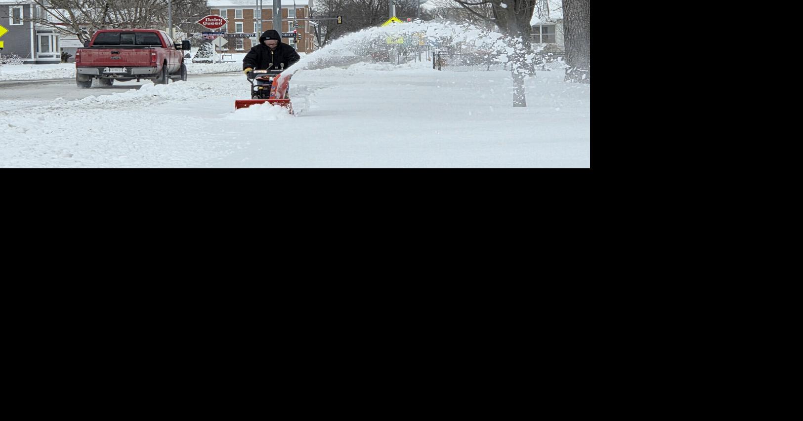 Band of heavy snowfall hits Waverly area | News ...