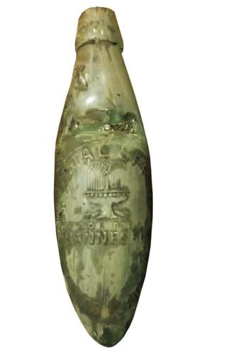 1800s Round Bottom Bottle Collection, Set of 3 Antique Soda