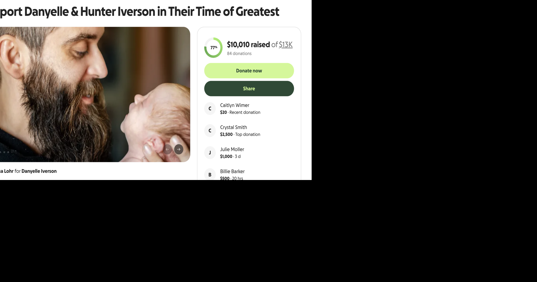 Fundraiser Established for Hunter Iverson