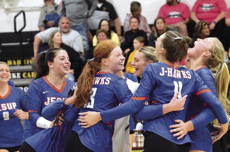 Jesup volleyball bests Wapsie Valley for third in NICL East 