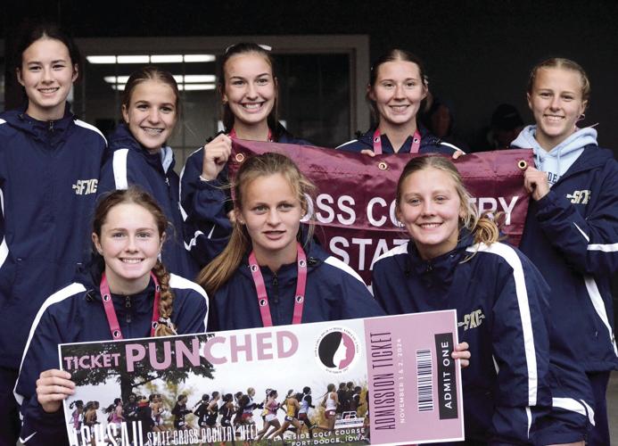 Cougar girls crosscountry wins first district title in program history