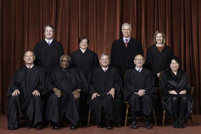 The Roberts Court, April 23, 2021 Formal Group Photograph