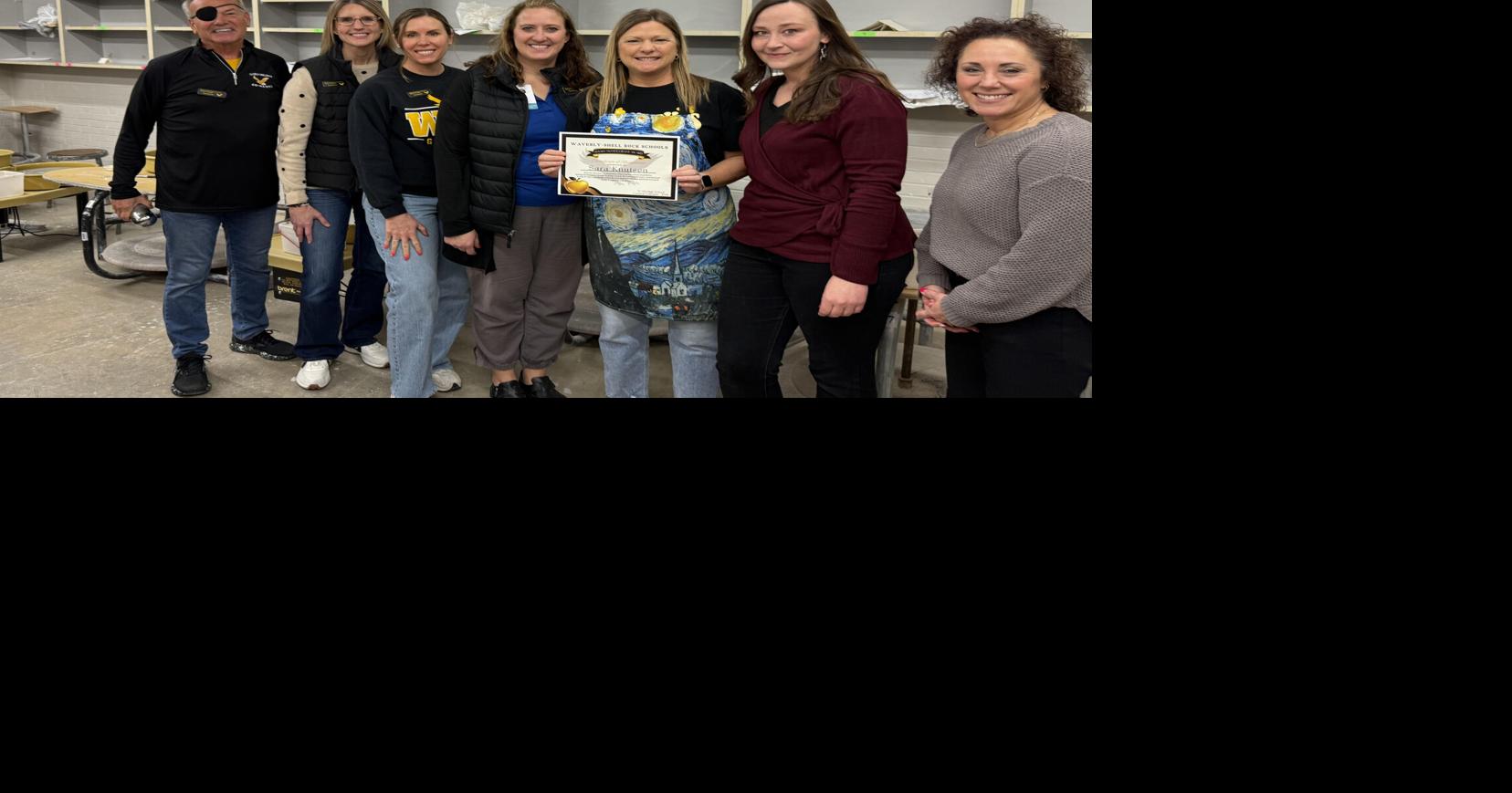 Smart Money teacher grants awarded to eight teachers across Waverly-Shell Rock schools