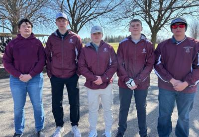 Clarksville boys golf 2025